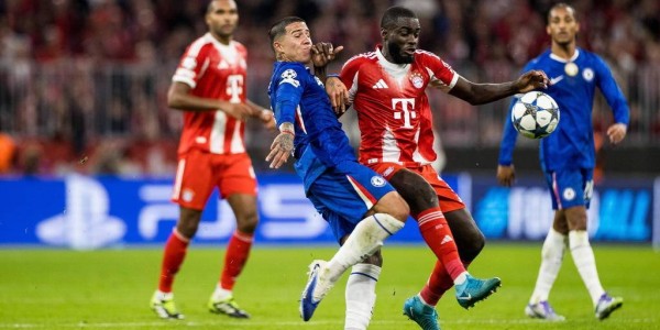 欧冠-凯恩双响蓝军后防多次失误送礼 拜仁3-1切尔西